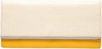 Louis Vuitton Pre-owned Wallets, female, Multicolor, Size: ONE SIZE Pre-owned Leather Wallet