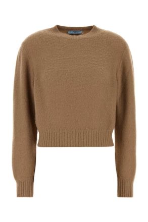 Prada Biscuit Cashmere Sweater