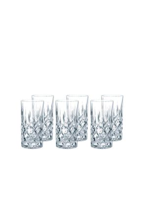 Nachtmann Gläserset, Klar, Glas, 6-teilig, 395 ml, Made in Germany, Gläser, Gläsersets