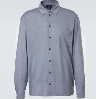 Giorgio Armani Linen jersey shirt