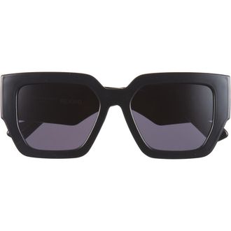Kurt Geiger 55mm Square Sunglasses in Black at Nordstrom Rack
