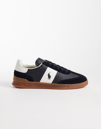 Polo Ralph Lauren Sneakers nere e bianche-Nero