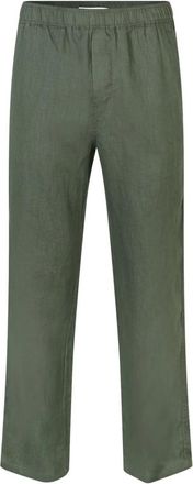 Sams&oslash;e & Sams&oslash;e Stijlvolle broek voor mannen - Heren - Straight fit broeken - Groen - XL - Broeken