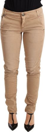 Ermanno Scervino Low Waist Skinny blue Trouser Cotton Womens Jeans