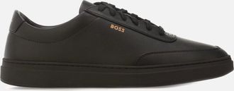 HUGO BOSS Mens Kieran Tennis Trainers - Black - Size: 11