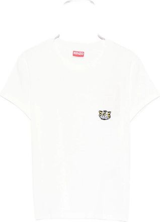 Kenzo T Shirt Bianco-Donna
