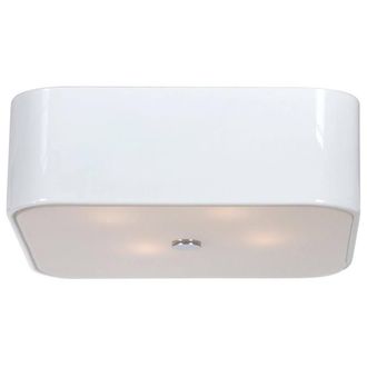 Netlighting Quadro Cylindrical Ceiling Light White