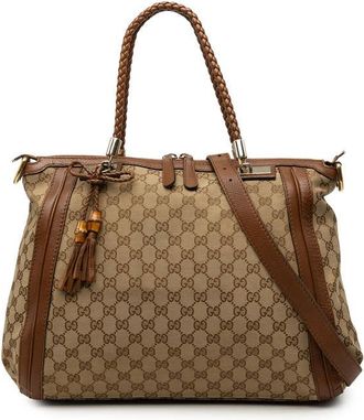 Gucci Pre-owned Gucci GG Canvas Bella Convertible Tote Ladies GE3LGLDYIJT12DNO