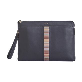 Paul Smith Porta Documenti Multiriga Centrale - male - Paul Smith - Bags - Black - ONE SIZE - Bags