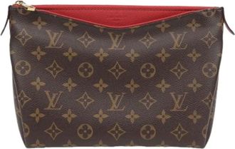 Louis Vuitton Pre-owned Clutches, female, Brown, Size: ONE SIZE Pre-owned Palace Beauty Case Pouch