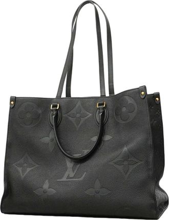 Louis Vuitton Noir Tote Bag (Pre-Owned)