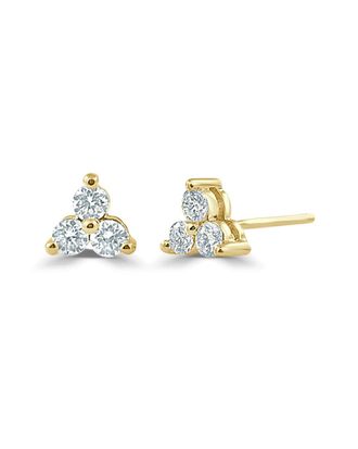 Sabrina Designs 14K 0.25 Ct. Tw. Diamond Cluster Studs