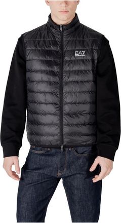 Emporio Armani Turtleneck Sleeveless Gilet - Heren - Winterjassen - Zwart - 3XL - Jassen
