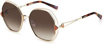 Missoni MIS 0075/S 0Y3R HA Gold/Ivory/Brown Gradient