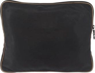 Loewe Pre-owned Leren Clutch - unisex - Vintage Clutch - Zwart - ONE Size - Leer - Vintage