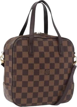 Louis Vuitton Pre-owned Spontini Hand Bag - Dames - Vintage Handtas - Bruin - ONE Size - Vintage