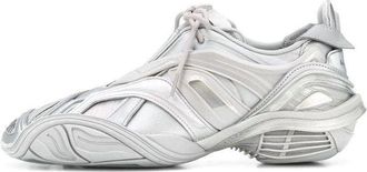 Balenciaga Tyrex Bandage Sneakers White/Silver 617535W2WA18100