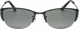 Anna Sui Ladies Black Cat Eye Sunglasses AS 270-1A