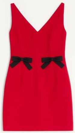 Valentino Crepe Couture Short Dress Woman PARIS 38