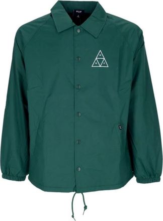 HUF Bosgroene Coachjas - Heren - Zomerjassen - Groen - XL - Jassen