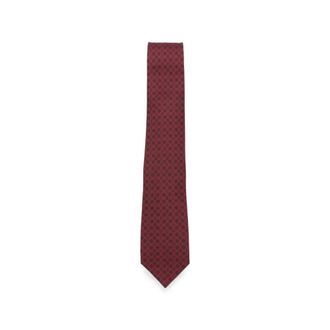 Ferragamo Geometric-print Tie