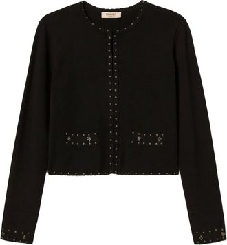 Twin-Set Giacca con decorazione - Nero