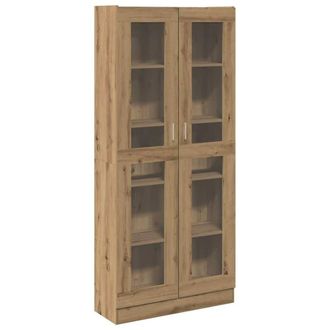 Berkfield Home Highboard Artisan Oak 82.5x30.5x185 cm Engineered Wood in Brown