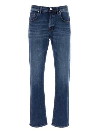 Pantaloni Torino cotton-blend denim jeans - Blue