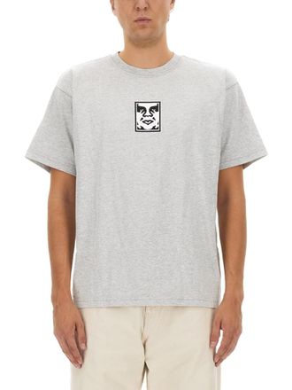 Obey Grey Crew Neck T-Shirt