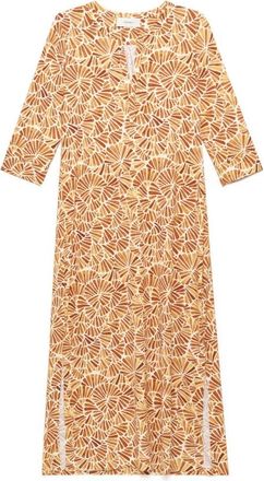 Maliparmi Midi Dresses, female, Yellow, Size: 2XL Abito Shell Dress