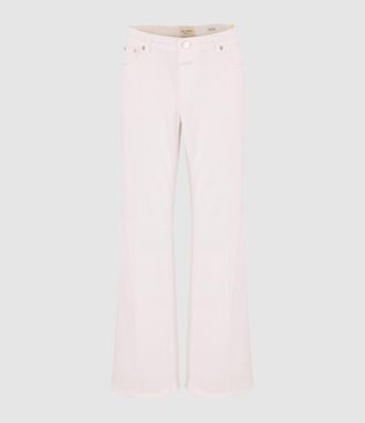 Closed Jean Gillan White