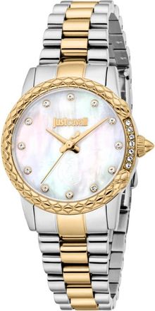 Just Cavalli Fiorenza Horloge - Dames - Horloges - Grijs - ONE Size - Accessoires