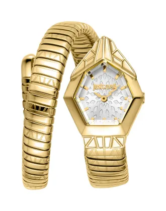 Just Cavalli Womens Snake 316L Stainless Steel Watch