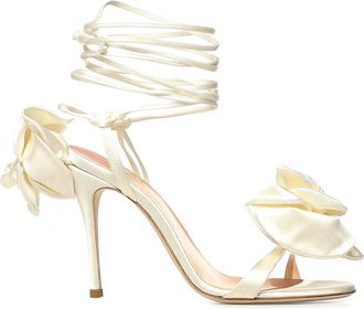 Magda Butrym Sandals With Floral Appliques