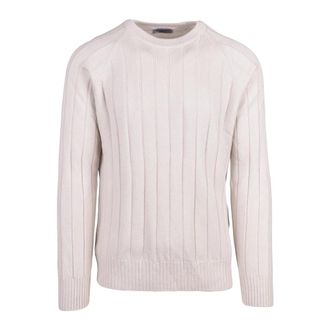 Vengera Heren, Truien, Beige, Maat: XL Wol