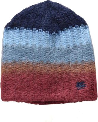 Etro Beanie - unisex - Hoeden - Veelkleurig - ONE Size - Wol - Accessoires
