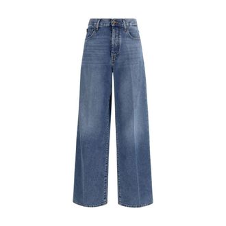 Jacob Cohen Blauwe Katoenen Relaxed Fit Jeans