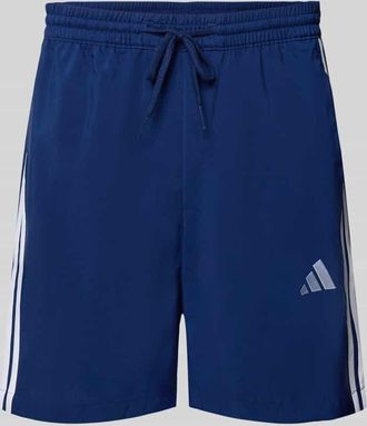 adidas Regular Fit Sport-Shorts mit elastischem Bund in Dunkelblau, Gr&ouml;&szlig;e XXL