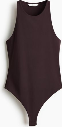 H&M Tangabody - Dunkelbraun