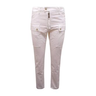 Dsquared2 Heren, Broeken, Wit, Maat: XS