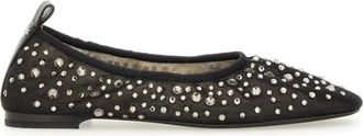 Tory Burch Ballerina With Crystals-Donna