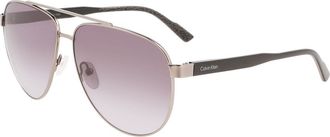 Calvin Klein CK21132S 009 Mens Sunglasses Gold Size 61