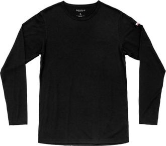 Devold Breeze Plus Merino 200 Shirt Merinounterwäsche für Herren | schwarz