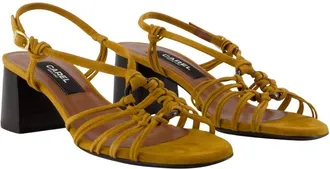 Carel Womens Copacabana Pumps - Carel Leather Brown Calfskin Shoes