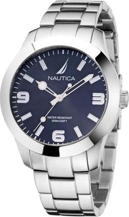 Nautica Pacific Beach Stainless Steel Mens Watch