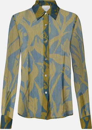 Dries Van Noten Printed silk shirt