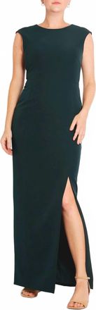 Camilyn Beth Lana Sheath Gown In Evergreen