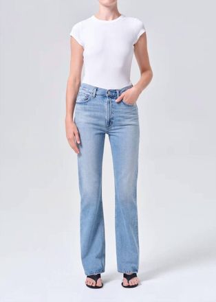 A Gold E Leena High Rise Jean In Stream