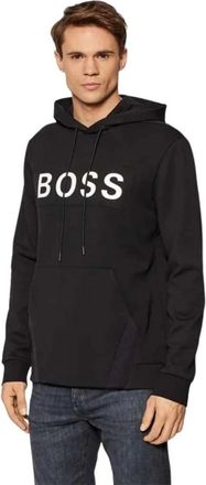 HUGO BOSS Dagjurken - Heren - Sweatshirts & Hoodies - Zwart - Maat: 2XL