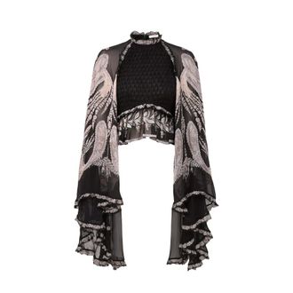 Zimmermann Blouses, female, Black, XS, Zimmermann Shirts